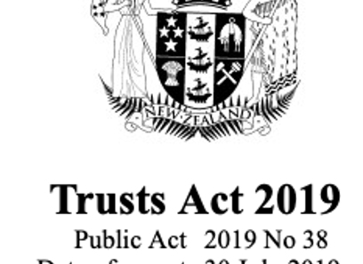 Trusts Act 2019 